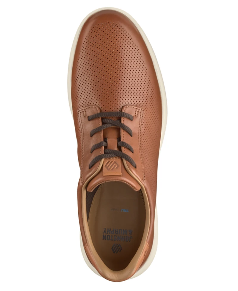 Johnston & Murphy Men's Lace-Up Leather Sneakers