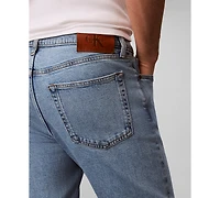 Calvin Klein Men's Standard Straight-Fit Stretch Jeans