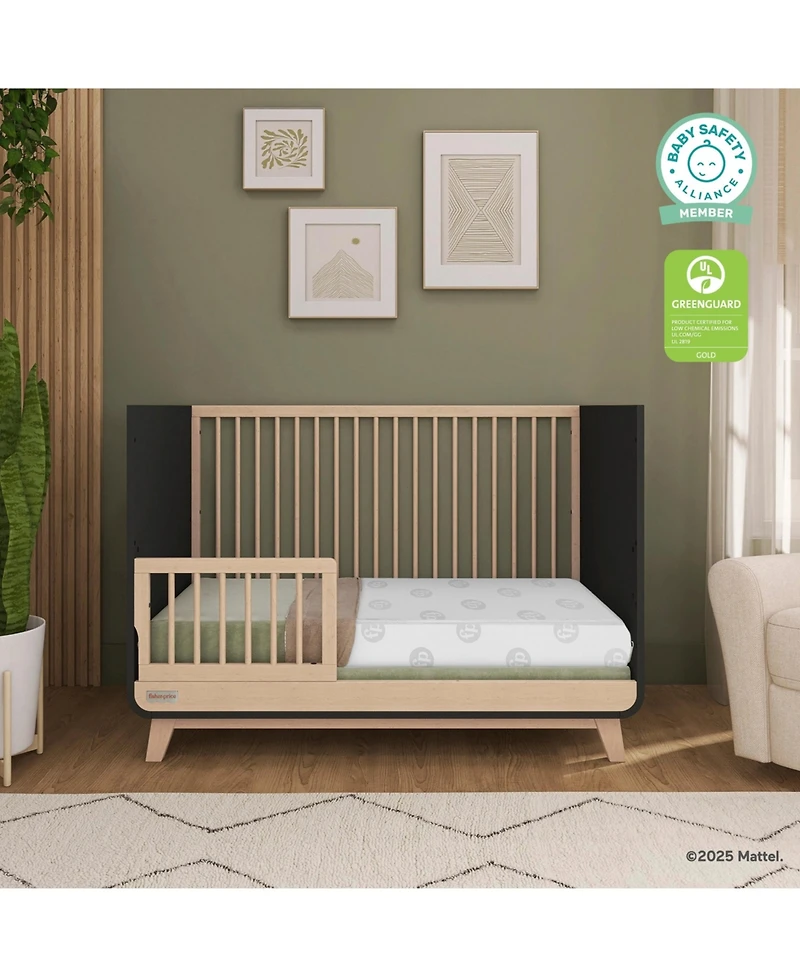 Dream On Me Baby Fisher-Price Hello Rainbow Full Crib Mattress Firm Innerspring Mattress with Waterproof Vinyl Cover