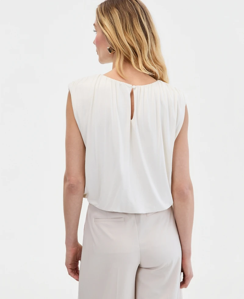 I.n.c. International Concepts Women's Sleeveless Blouson Top, Macy's Exclusive
