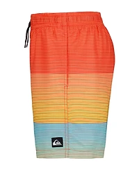 Quiksilver Boys' 8-20 Everyday Mix Stripe Swim Board Shorts