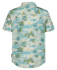 Quiksilver Boys' 8-20 Sundown Classic Printed Short-Sleeve Shirt