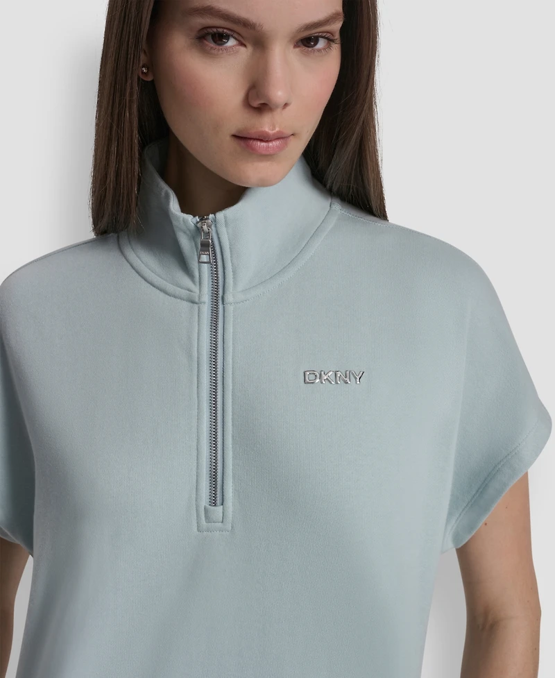 Dkny Sport Women's Regular-Fit Half Zip Sneaker Dress