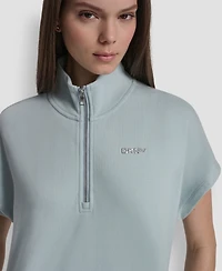 Dkny Sport Women's Regular-Fit Half Zip Sneaker Dress