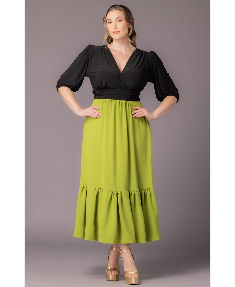 Kiyonna Plus Danica Maxi Dress