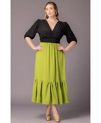 Kiyonna Plus Danica Maxi Dress