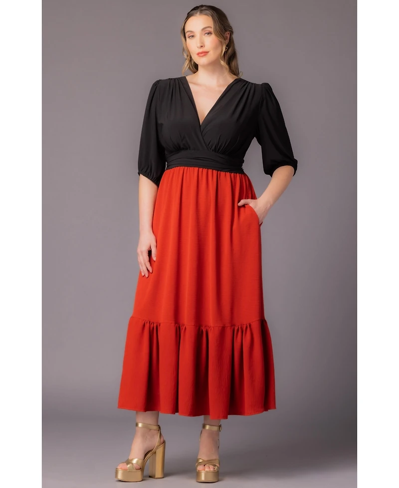 Kiyonna Plus Danica Maxi Dress