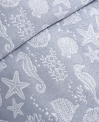 Levtex Seaside Charm Textured 3-Pc. Comforter Set, King/California King