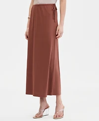 I.n.c. International Concepts Women's Side-Tie Knit Midi Skirt, Macy's Exclusive