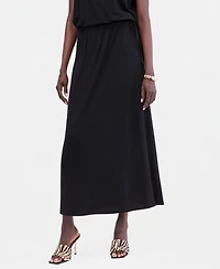 I.n.c. International Concepts Women's Side-Tie Knit Midi Skirt, Macy's Exclusive