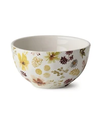Certified International Wildflowers Ice Cream Bowls, Set of 4