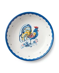 Certified International French Rooster Soup Bowls, Set of 4