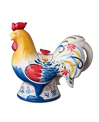 Certified International French Rooster Teapot