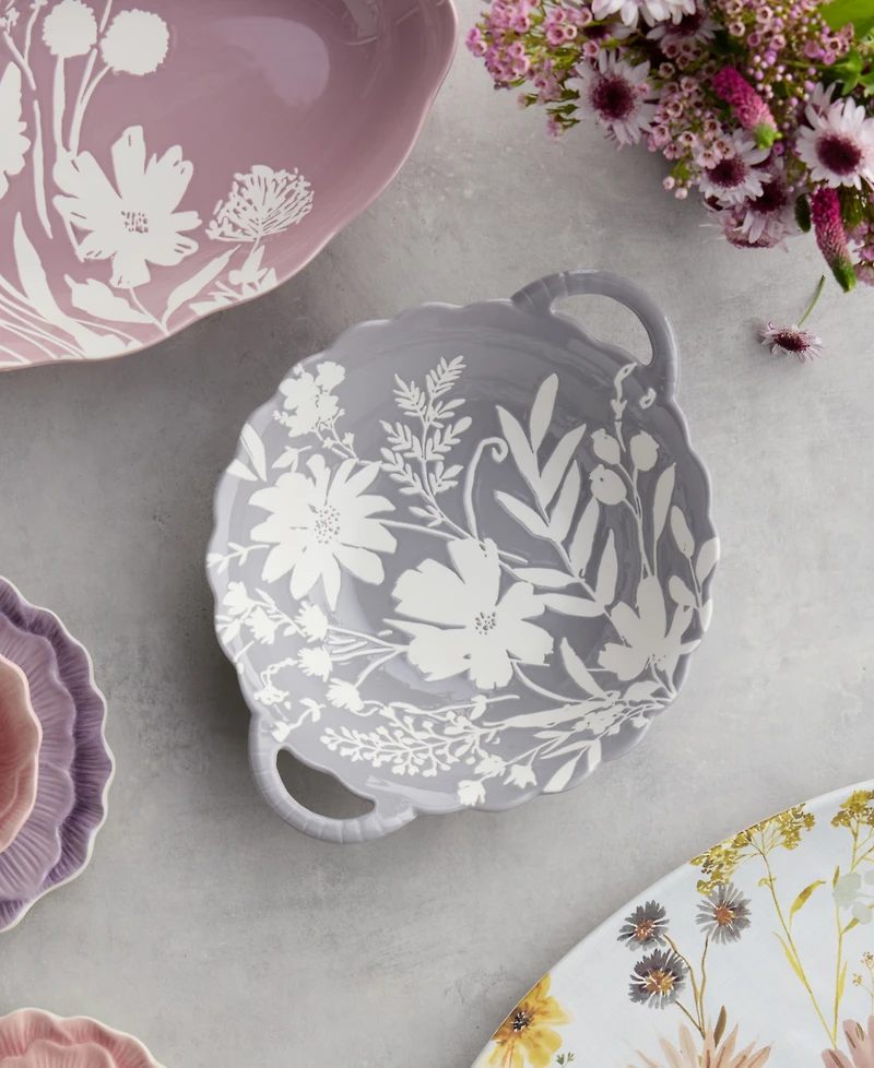 Certified International Wildflowers Round Bowl