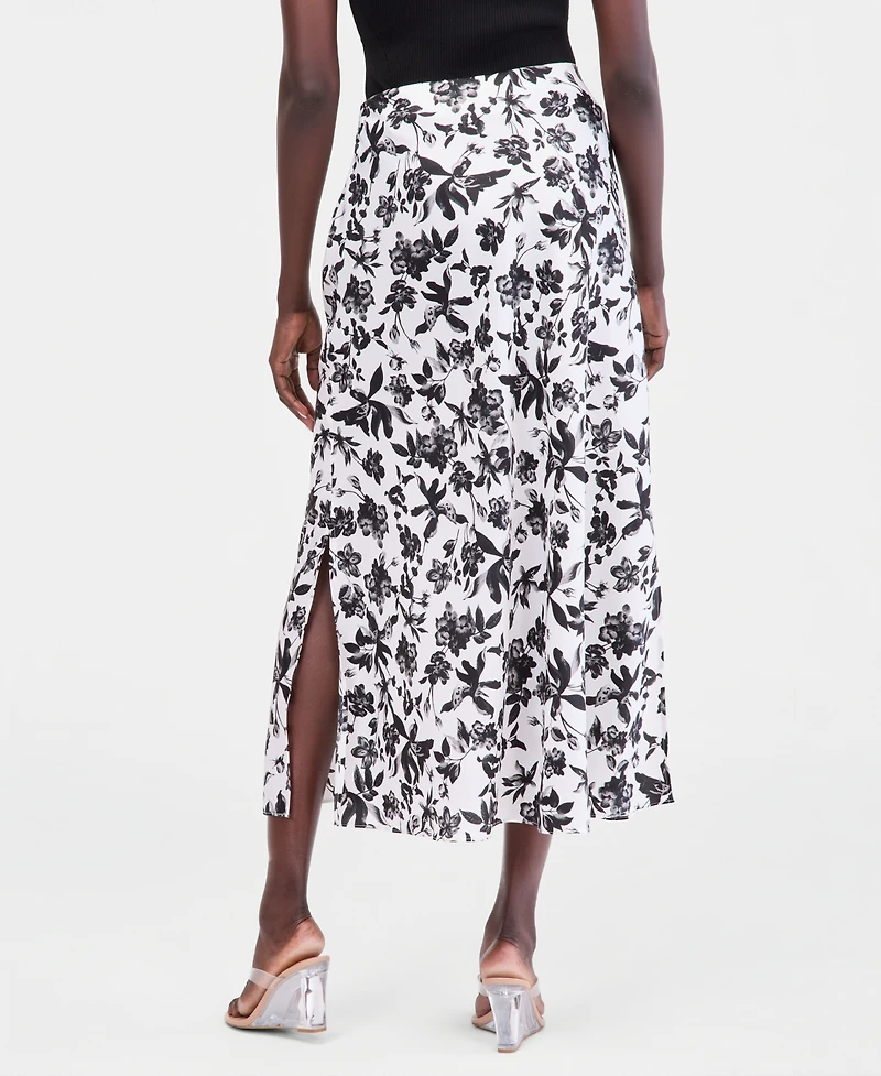 I.n.c. International Concepts Women's Printed Maxi Skirt, Macy's Exclusive