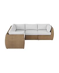 Sculptura 5-Pc. Outdoor Sectional Sofa Set