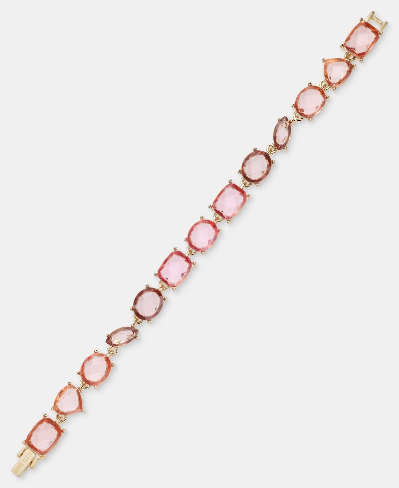 Anne Klein Stationed Stone Flex Bracelet