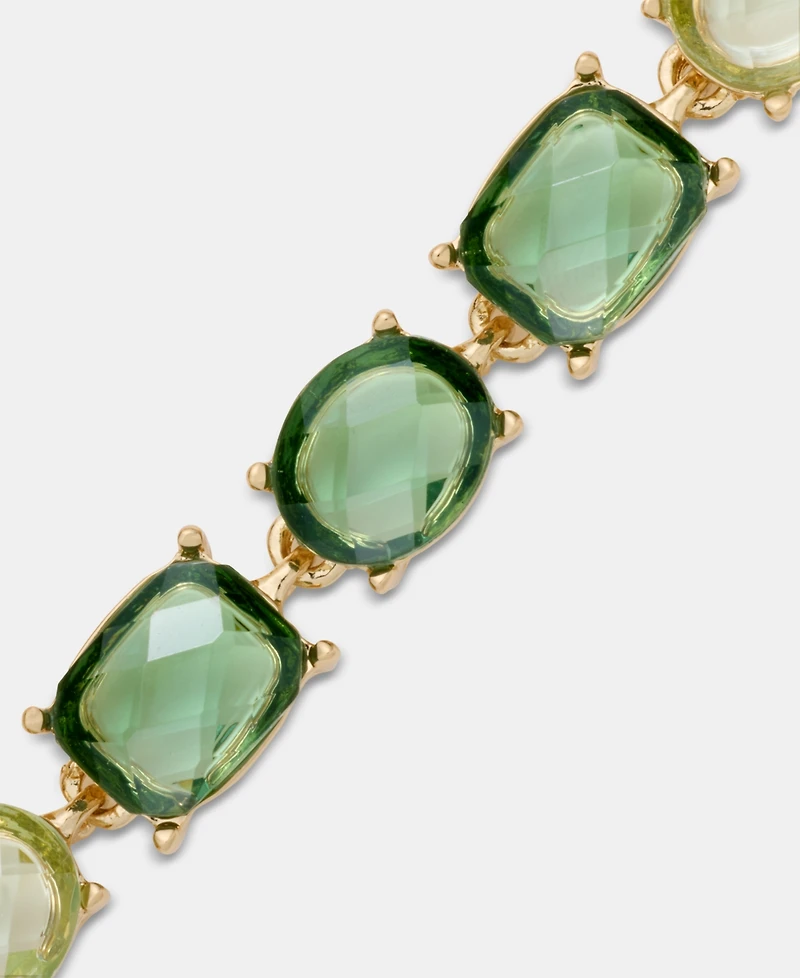 Anne Klein Stationed Stone Flex Bracelet