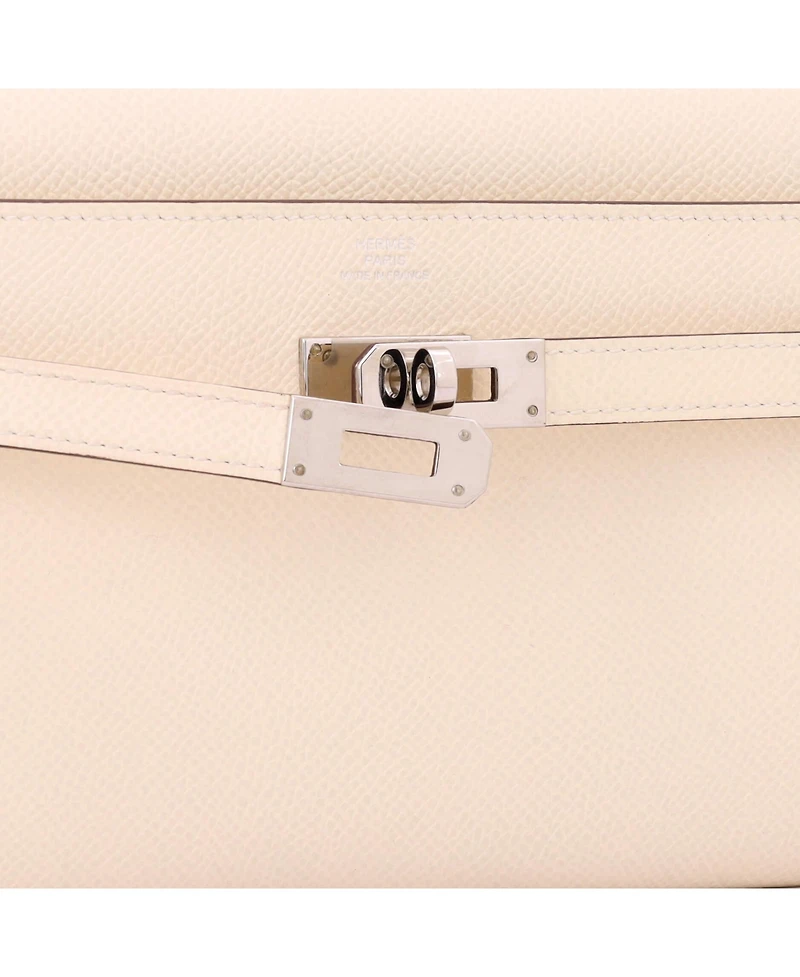 Pre-Owned HERMES Kelly To Go Wallet Verso Epsom