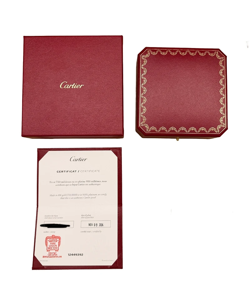 Pre-Owned Cartier Yellow Gold Diamond Love Necklace