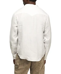 Lucky Brand Men's Spread Collar Western Shirt