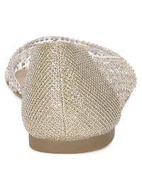 I.n.c. International Concepts Women's Embroidered Pointed-Toe Flats, Macy's Exclusive