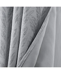 Rt Designers Collection 100% Polyester 270 Gsm Reba Luxury Jacquard Blackout Grommet Curtain Panel 54" x 90'