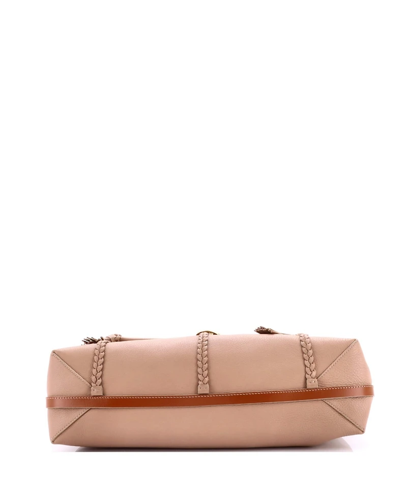 Pre-Owned Chloe Large Penelope Soft Shoulder Bag Leather