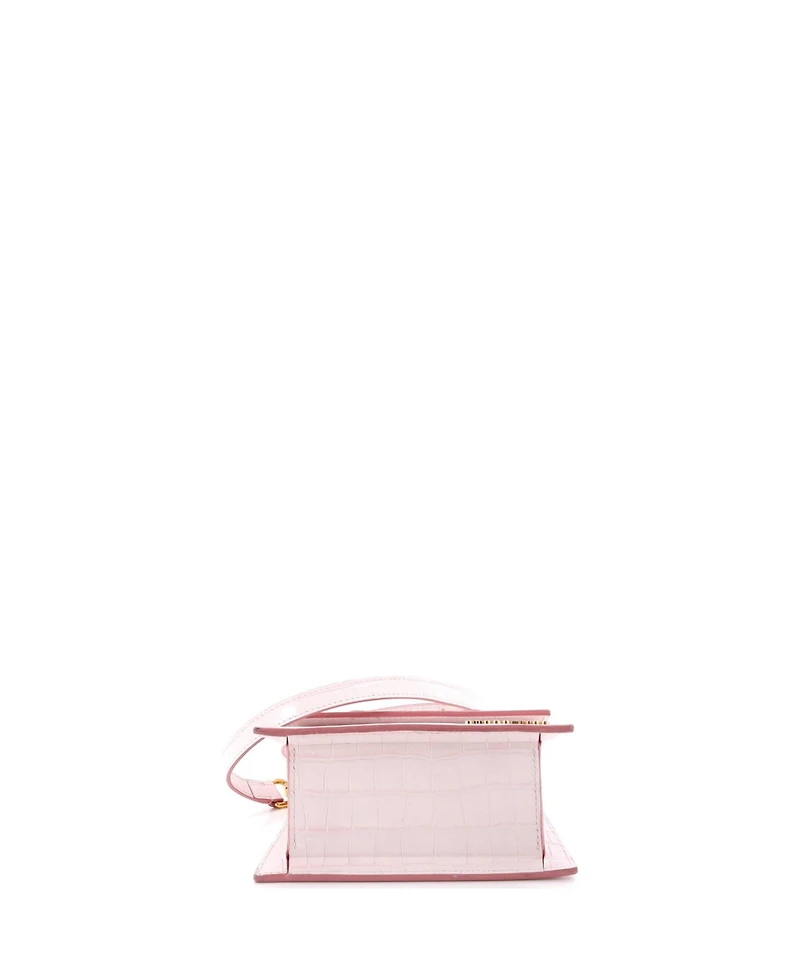 Pre-Owned Jacquemus Le Chiquito Moyen Bag Embossed Leather