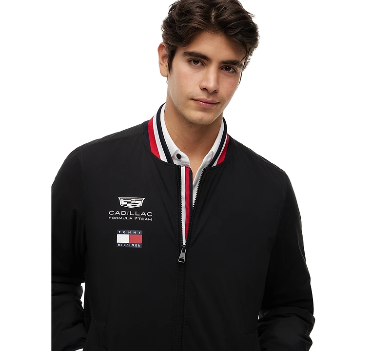Tommy Hilfiger Men's Replica Varsity Bomber Jacket