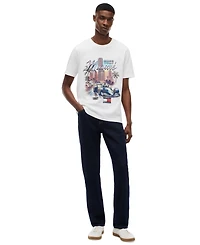 Tommy Hilfiger Men's Miami Racing Graphic T-Shirt