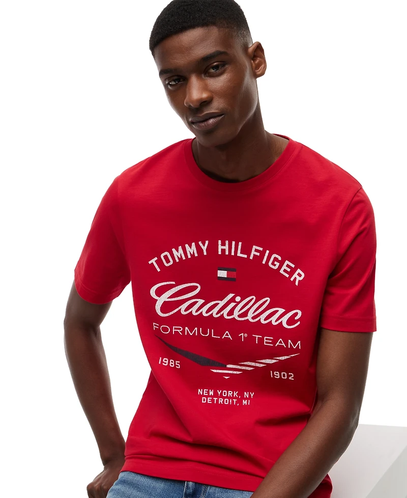 Tommy Hilfiger Men's Graphic Print Varsity T-Shirt