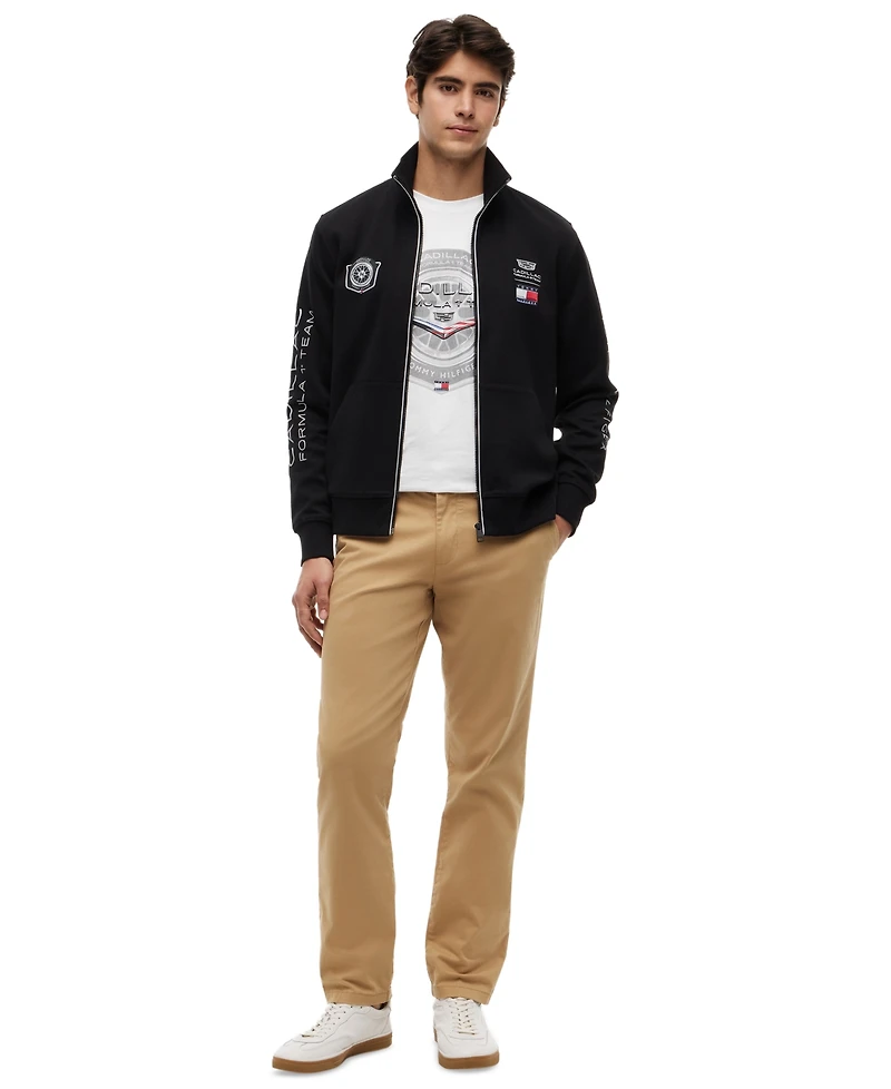 Tommy Hilfiger Men's Racing Stretch Track Jacket