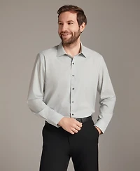 Alfani Men's Regular Fit Micro Dot Dress Shirt, Macy's Exclusive