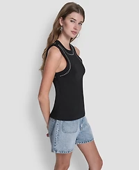 Dkny Jeans Women's Crewneck Tank Top