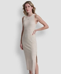 Dkny Jeans Women's Side-Slit Tank Midi Dress