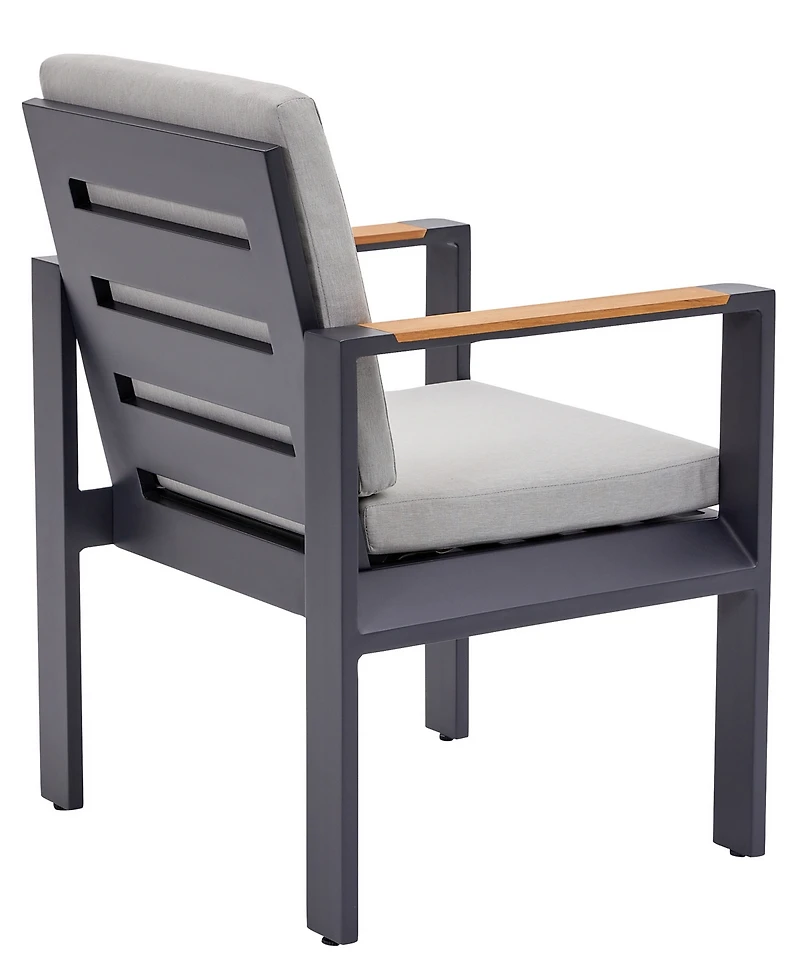 Sienna 33" Outdoor Aluminum Dining Chair, Created for Macy's