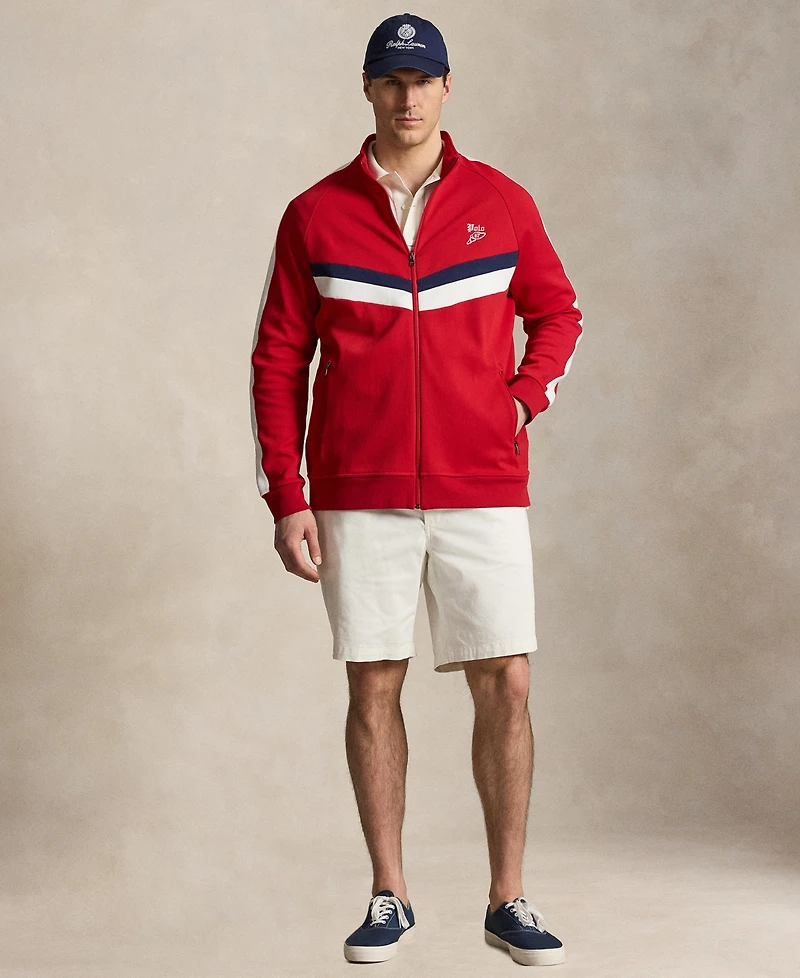 Polo Ralph Lauren Men's Big & Tall Double-Knit Track Jacket