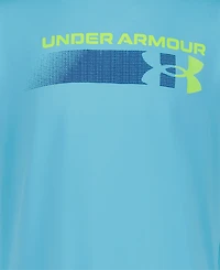 Under Armour Boy's 8-20 Printed Crewneck Swim Rashguard