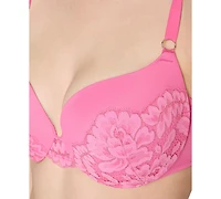 Maidenform Love the Lift Rose Gold Lace Push Up Bra DM9900