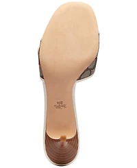 Coach Women's Margot Signature Jacquard Slip-On Sandals