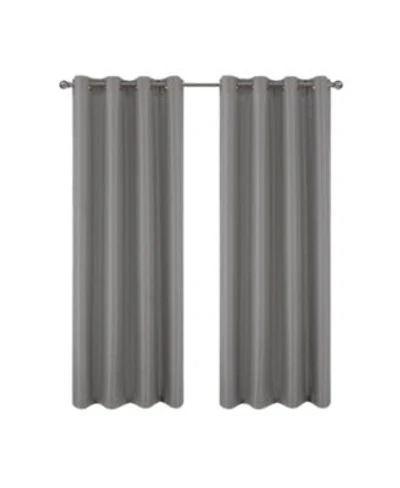 Rt Designers Collection Polyester 140 Gsm Sedona Jacquard Grommet Curtain Panel