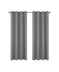 Rt Designers Collection Polyester 140 Gsm Sedona Jacquard Grommet Curtain Panel