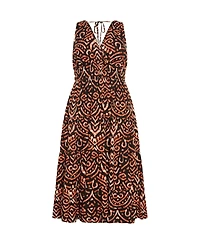 City Chic Women's Amara Print Maxi Dress