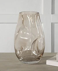 Ren Wil Tawny 10.4" Glass Vase