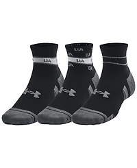 Under Armour Men's Ua Performance Tech Quarter Socks, Pack of 3