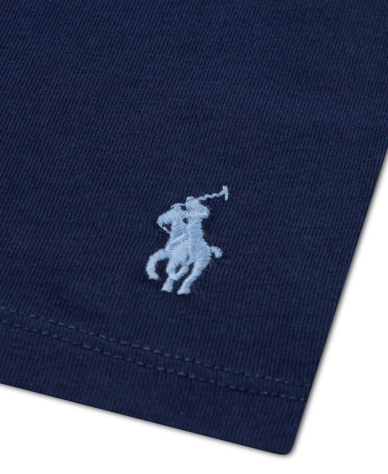 Polo Ralph Lauren Big Boys Crewneck Undershirts, 3 Pack