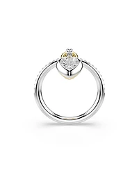 Swarovski Mixed Metal Idyllia Motif Ring