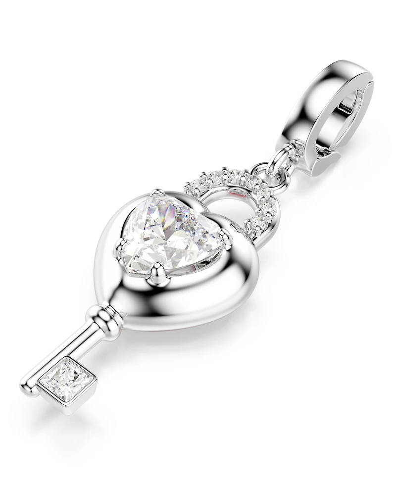 Swarovski Mixed Metal Heart Key Idyllia Charms