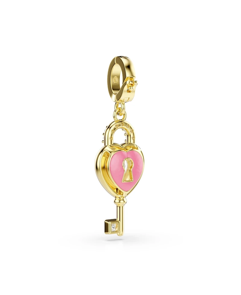 Swarovski Mixed Metal Heart Key Idyllia Charms